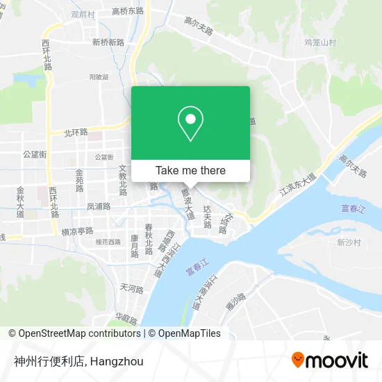 神州行便利店 map