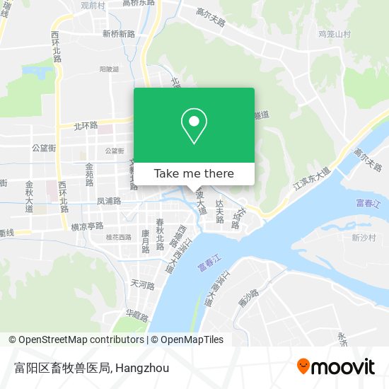 富阳区畜牧兽医局 map