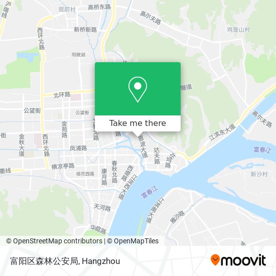 富阳区森林公安局 map