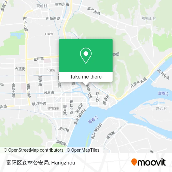 富阳区森林公安局 map