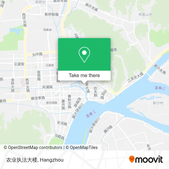 农业执法大楼 map