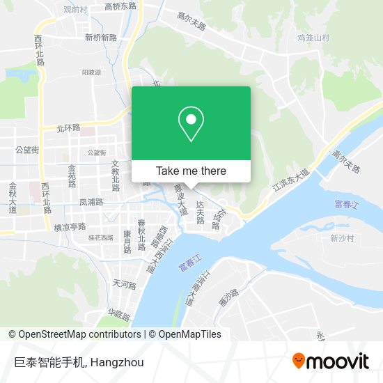 巨泰智能手机 map
