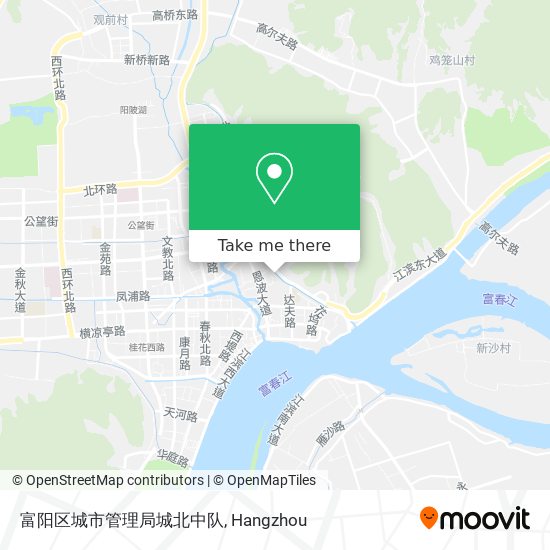 富阳区城市管理局城北中队 map