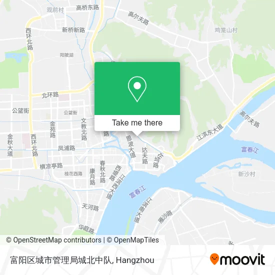 富阳区城市管理局城北中队 map