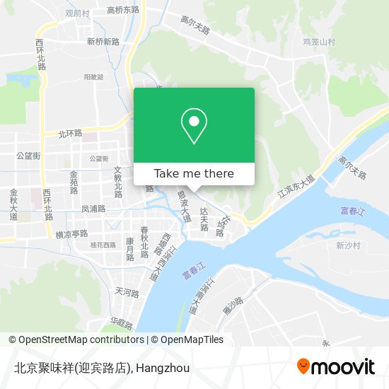 北京聚味祥(迎宾路店) map
