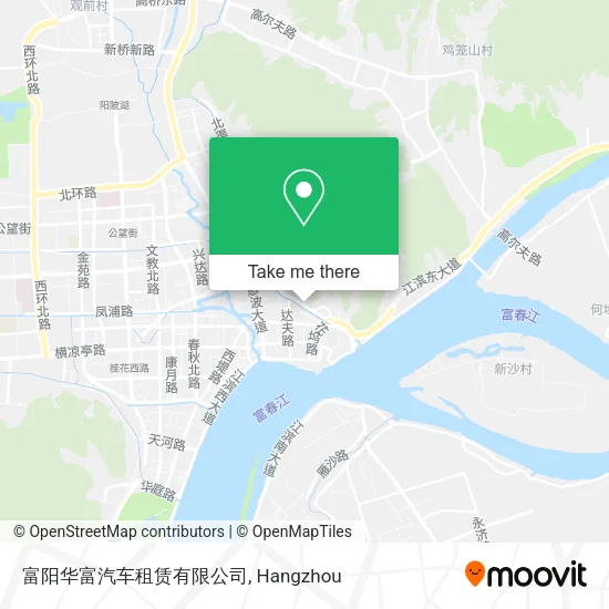 富阳华富汽车租赁有限公司 map