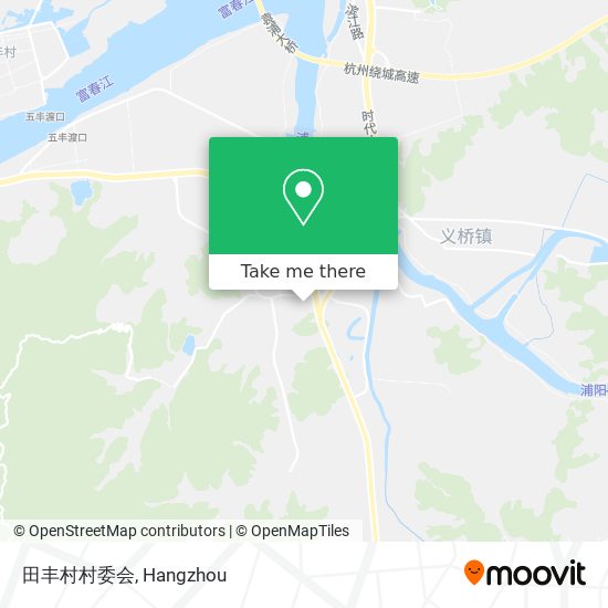 田丰村村委会 map