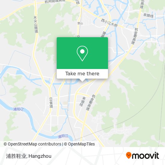 浦胜鞋业 map