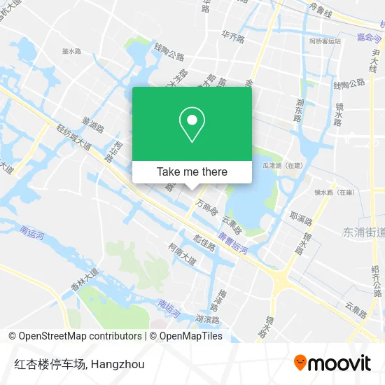 红杏楼停车场 map