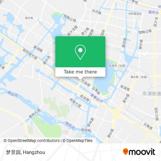 梦景园 map