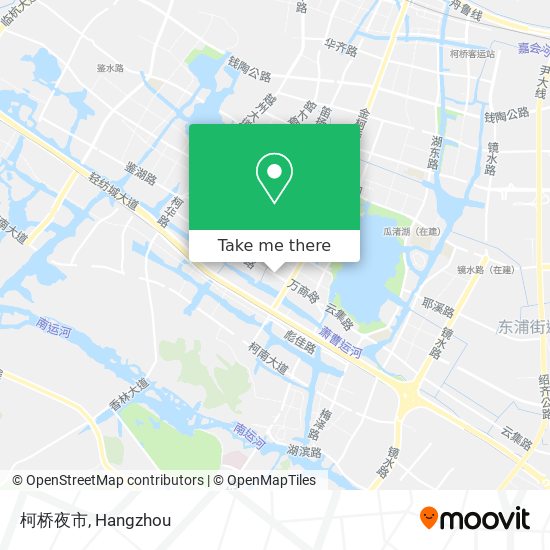 柯桥夜市 map