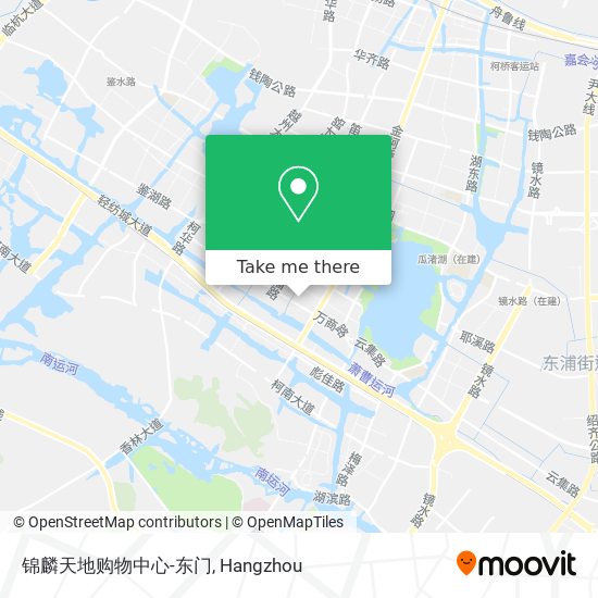 锦麟天地购物中心-东门 map