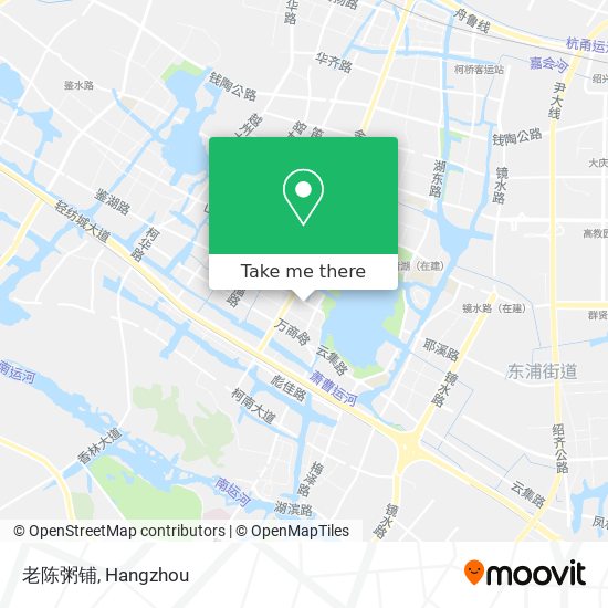 老陈粥铺 map