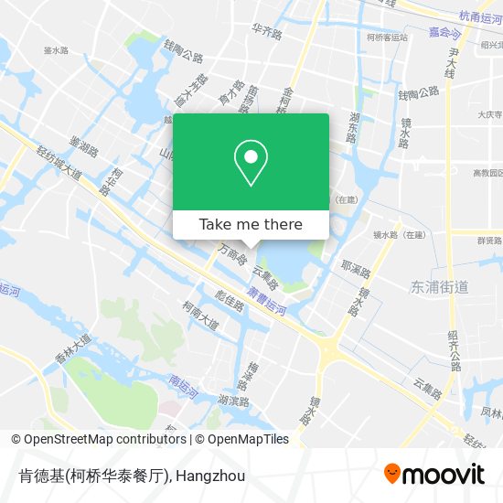 肯德基(柯桥华泰餐厅) map