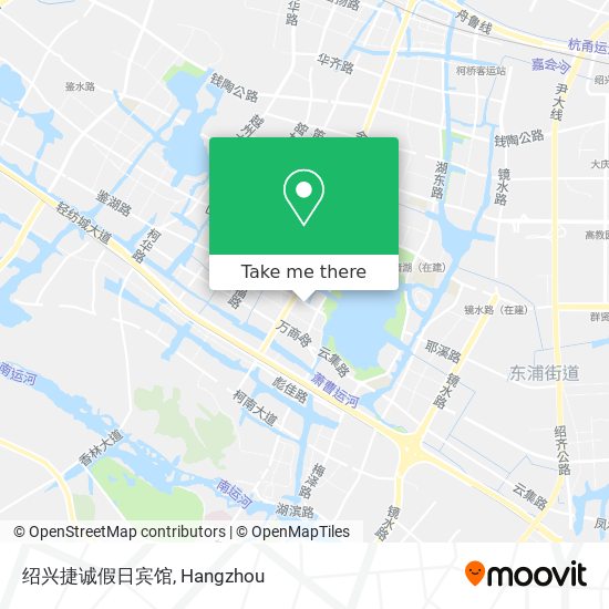 绍兴捷诚假日宾馆 map
