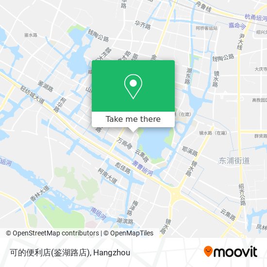 可的便利店(鉴湖路店) map