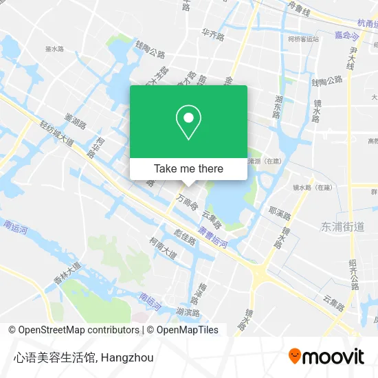 心语美容生活馆 map