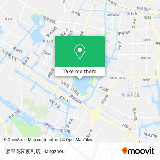 嘉里花园便利店 map