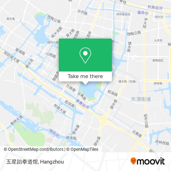 五星跆拳道馆 map