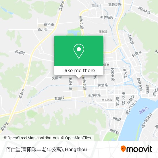 佰仁堂(富阳瑞丰老年公寓) map