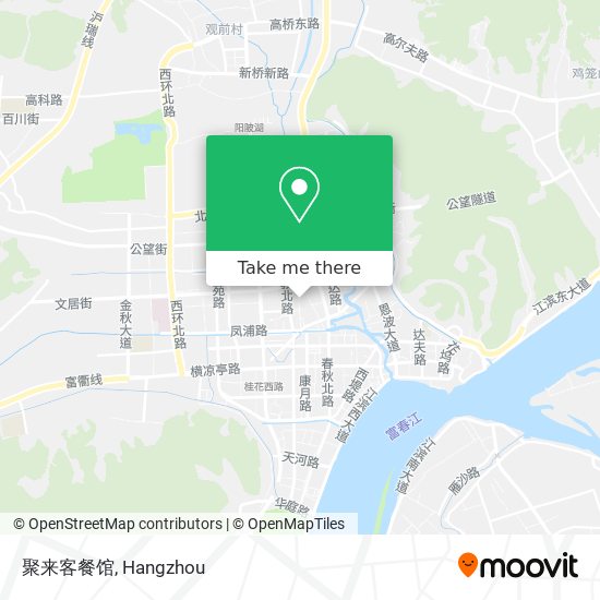 聚来客餐馆 map