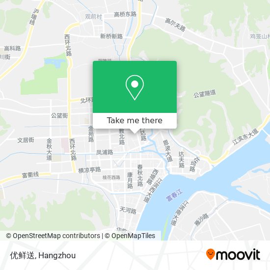 优鲜送 map