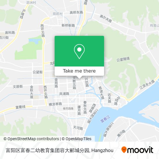 富阳区富春二幼教育集团容大郦城分园 map