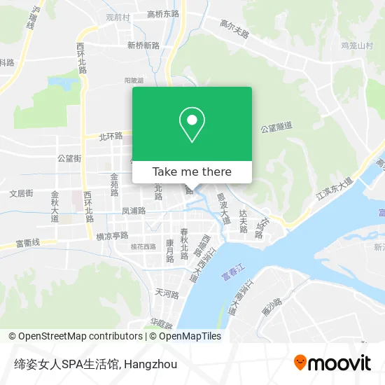缔姿女人SPA生活馆 map