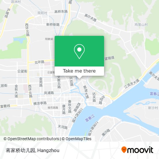 蒋家桥幼儿园 map
