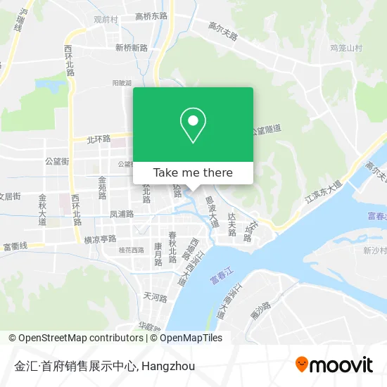 金汇·首府销售展示中心 map