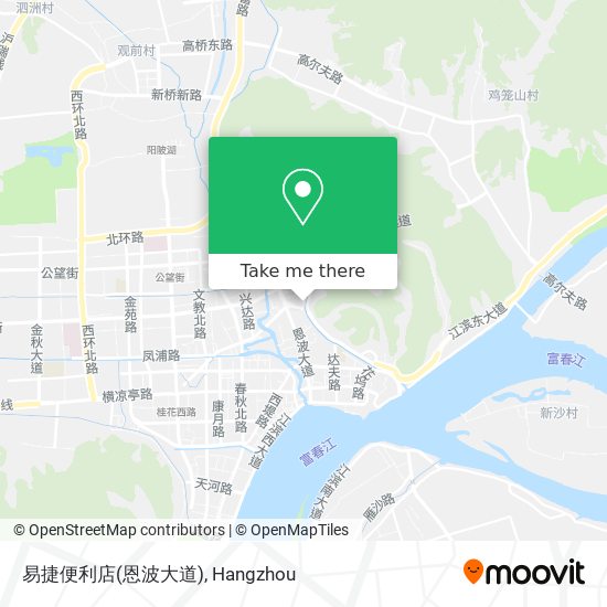 易捷便利店(恩波大道) map
