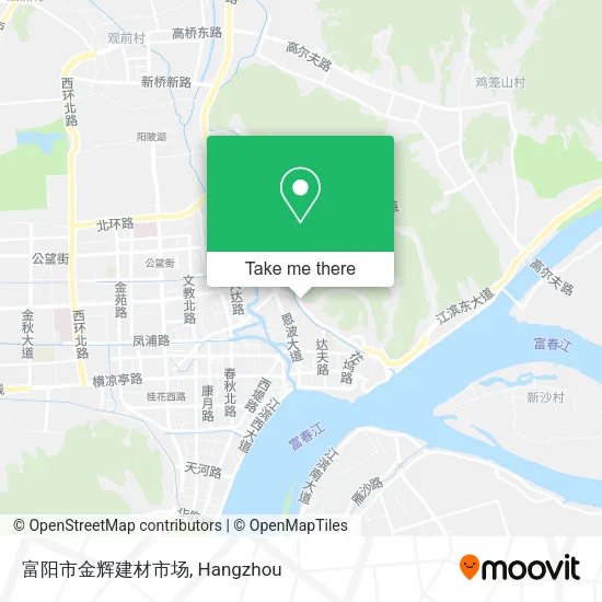 富阳市金辉建材市场 map
