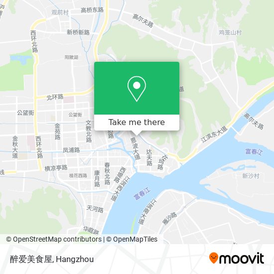 醉爱美食屋 map