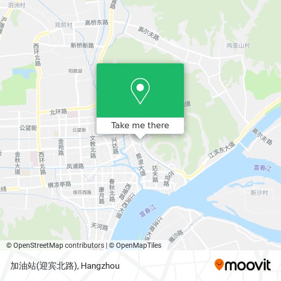加油站(迎宾北路) map