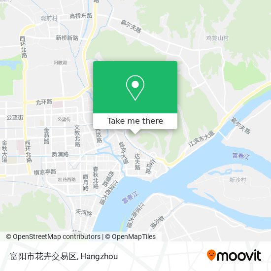 富阳市花卉交易区 map