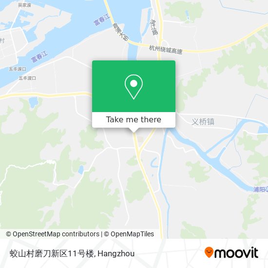 蛟山村磨刀新区11号楼 map