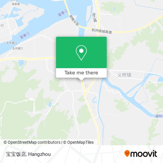 宝宝饭店 map