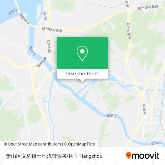 萧山区义桥镇土地流转服务中心 map