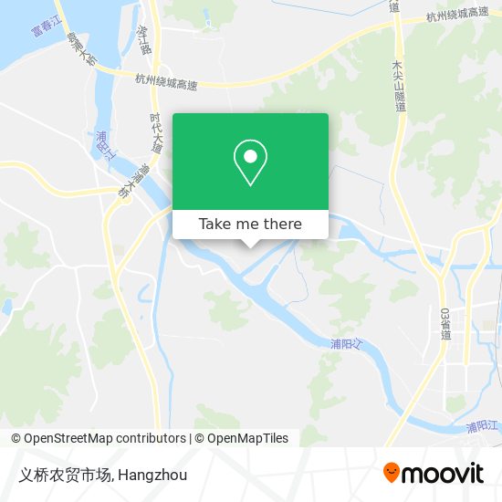义桥农贸市场 map