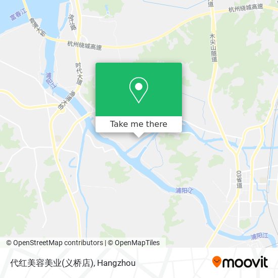 代红美容美业(义桥店) map