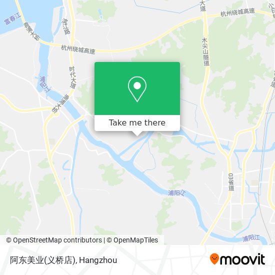 阿东美业(义桥店) map