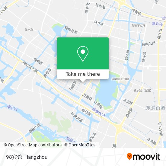 98宾馆 map