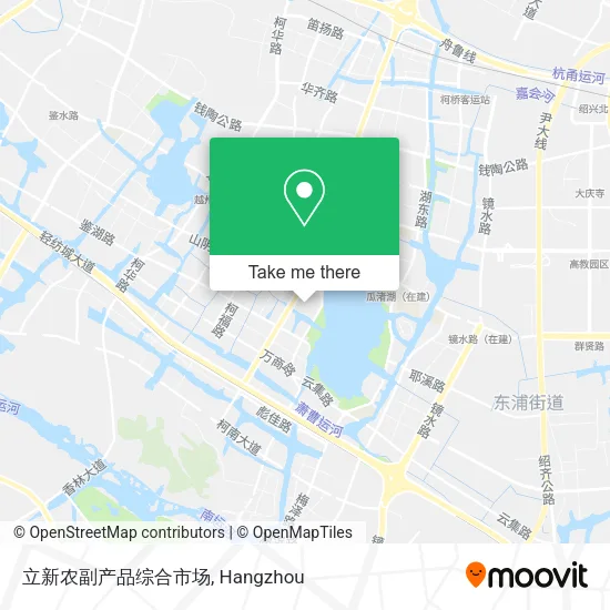 立新农副产品综合市场 map