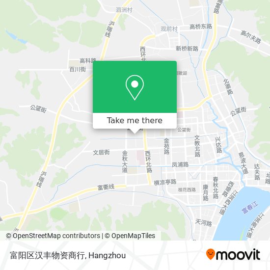 富阳区汉丰物资商行 map