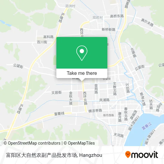 富阳区大自然农副产品批发市场 map
