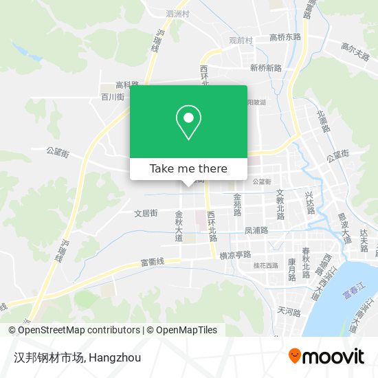 汉邦钢材市场 map