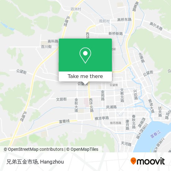 兄弟五金市场 map