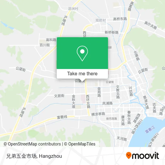 兄弟五金市场 map
