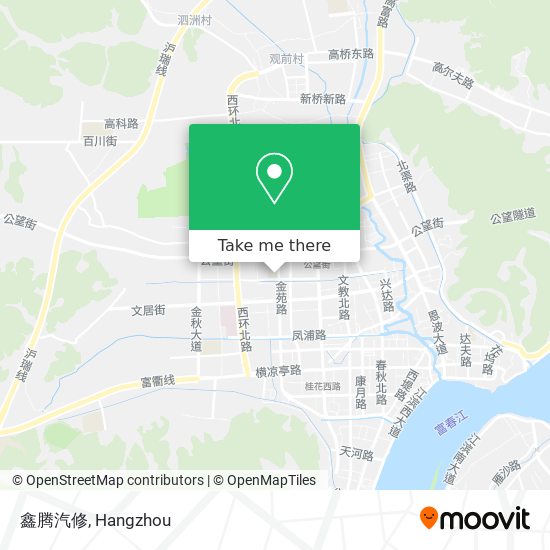 鑫腾汽修 map