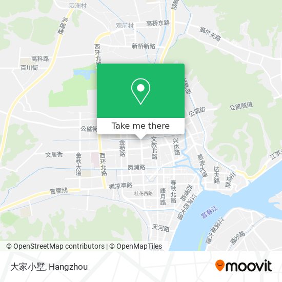大家小墅 map